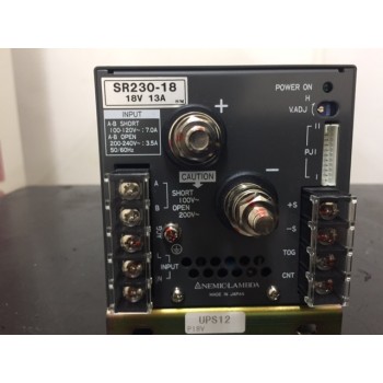 Nemic-Lambda SR230-18 18V 13A Output Power Supply